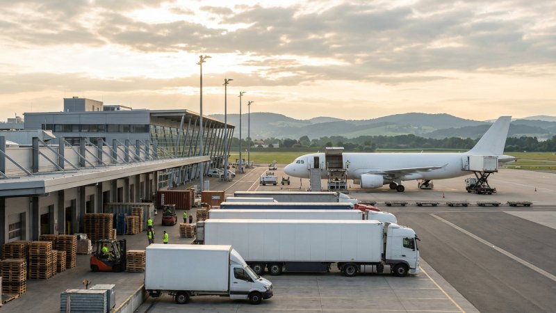 Fracht statt Passagiere: Das steirische Frachtplus am Flughafen Graz und seine Bedeutung für Exporteure
