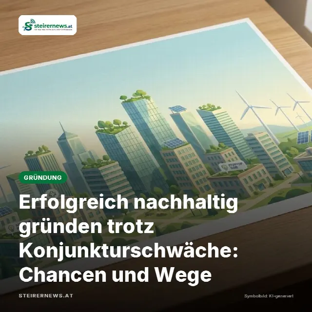 Share-Card fuer Erfolgreich nachhaltig gründen trotz Konjunkturschwäche: Chancen und Wege