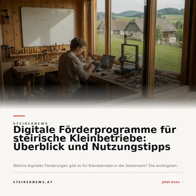 Share-Card fuer Digitale Förderprogramme für steirische Kleinbetriebe: Überblick und Nutzungstipps