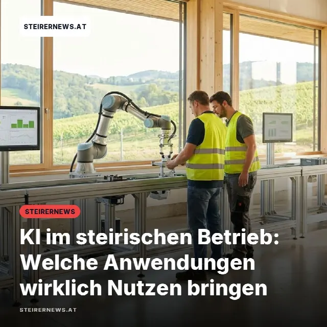 Share-Card fuer KI im steirischen Betrieb: Welche Anwendungen wirklich Nutzen bringen