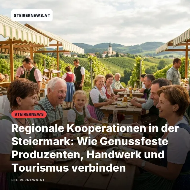 Share-Card fuer Regionale Kooperationen in der Steiermark: Wie Genussfeste Produzenten, Handwerk und Tourismus verbinden